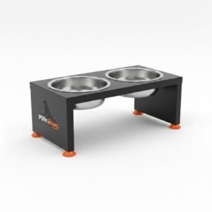 Elevated Double Dog Feeder